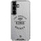 NHL Los Angeles Kings Black Text Galaxy S26 Clear Case