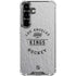 NHL Los Angeles Kings Black Text Galaxy S26 Clear Case