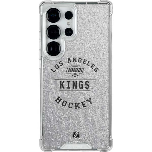 NHL Los Angeles Kings Black Text Galaxy S26 Ultra Clear Case