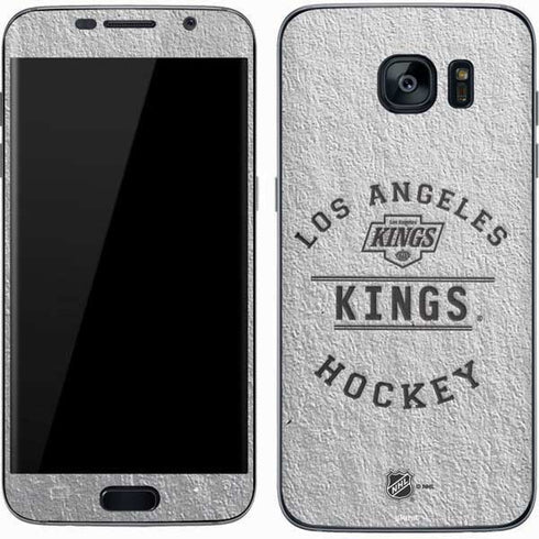 NHL Los Angeles Kings Black Text Galaxy S7 Skin