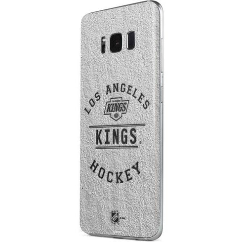 NHL Los Angeles Kings Black Text Galaxy S8 Plus Skin