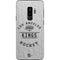 NHL Los Angeles Kings Black Text Galaxy S9 Plus Skin