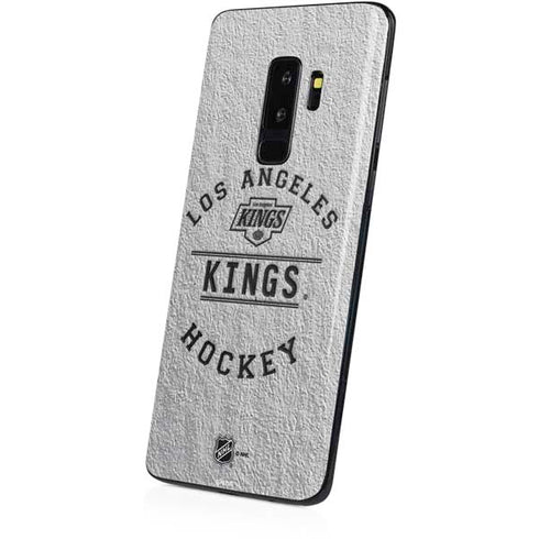 NHL Los Angeles Kings Black Text Galaxy S9 Plus Skin
