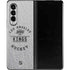 NHL Los Angeles Kings Black Text Galaxy Z Fold3 5G Skin