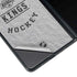 NHL Los Angeles Kings Black Text Galaxy Z Fold3 5G Skin