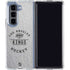 NHL Los Angeles Kings Black Text Galaxy Z Fold5 5G Clear Case