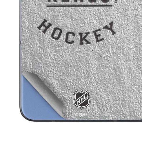 NHL Los Angeles Kings Black Text Galaxy Z Fold5 5G Skin