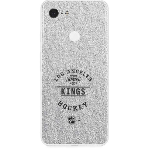 NHL Los Angeles Kings Black Text Google Pixel 3 Skin