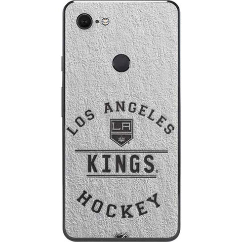 NHL Los Angeles Kings Black Text Google Pixel 3 XL Skin