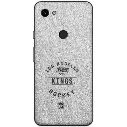 NHL Los Angeles Kings Black Text Google Pixel 3a XL Skin