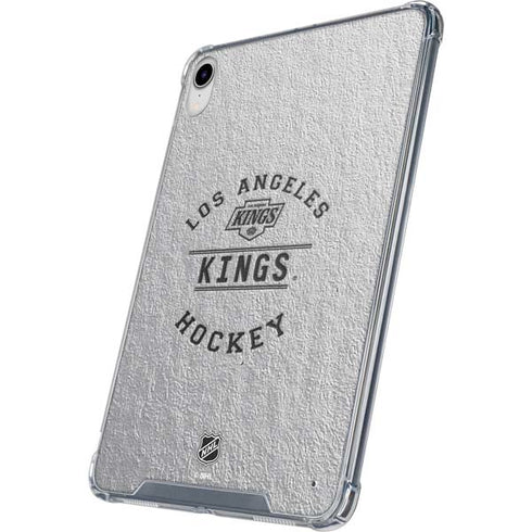 NHL Los Angeles Kings Black Text iPad 11th Gen (2025) Clear Case