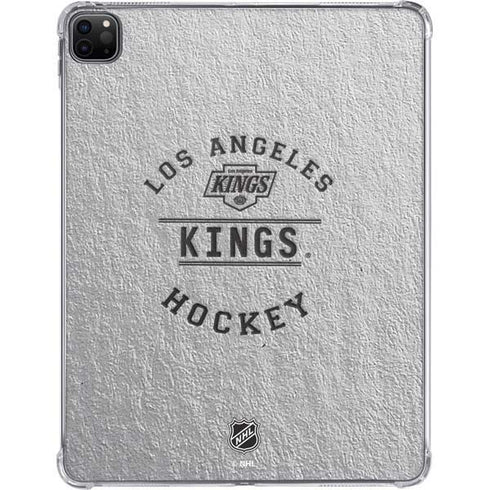 NHL Los Angeles Kings Black Text iPad Pro 11in (2024) Clear Case