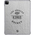 NHL Los Angeles Kings Black Text iPad Pro 11in (2024) Clear Case