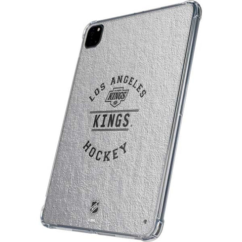 NHL Los Angeles Kings Black Text iPad Pro 11in (2024) Clear Case