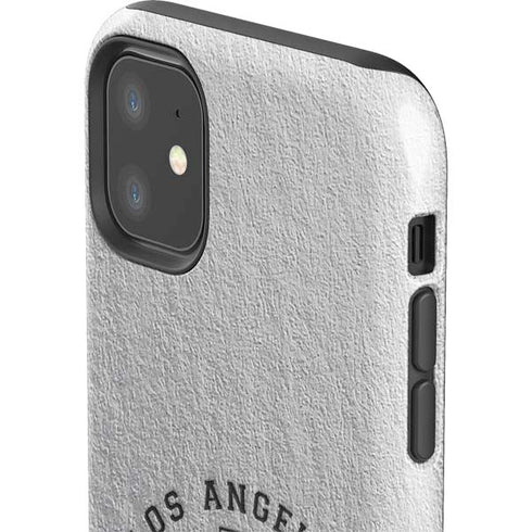 NHL Los Angeles Kings Black Text iPhone 11 Impact Case