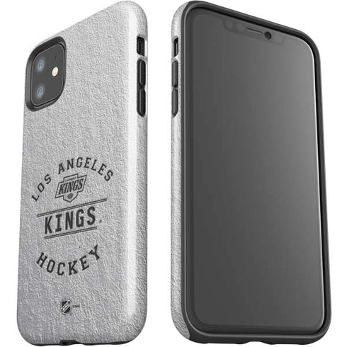 NHL Los Angeles Kings Black Text iPhone 11 Impact Case