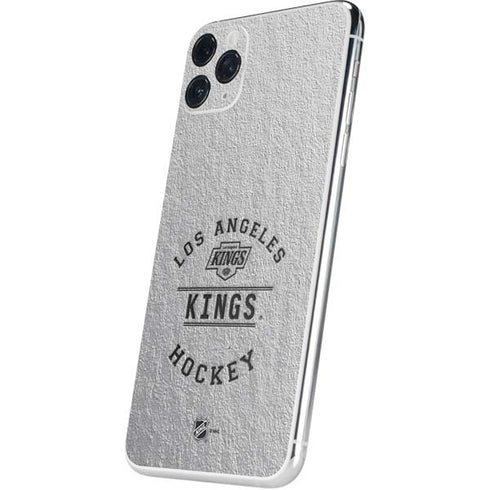 NHL Los Angeles Kings Black Text iPhone 11 Pro Max Skin
