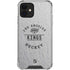 NHL Los Angeles Kings Black Text iPhone 12 Clear Case