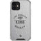 NHL Los Angeles Kings Black Text iPhone 12 Mini Clear Case
