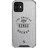 NHL Los Angeles Kings Black Text iPhone 12 Mini Clear Case