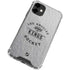 NHL Los Angeles Kings Black Text iPhone 12 Mini Clear Case