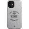 NHL Los Angeles Kings Black Text iPhone 12 Mini Impact Case