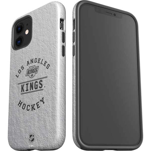 NHL Los Angeles Kings Black Text iPhone 12 Mini Impact Case