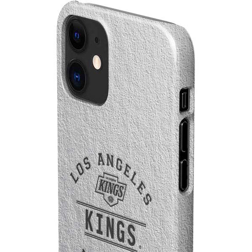NHL Los Angeles Kings Black Text iPhone 12 Mini Lite Case