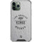 NHL Los Angeles Kings Black Text iPhone 12 Pro Clear Case