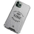NHL Los Angeles Kings Black Text iPhone 12 Pro Clear Case