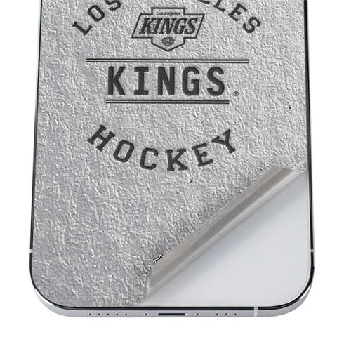 NHL Los Angeles Kings Black Text iPhone 12 Pro Max Skin