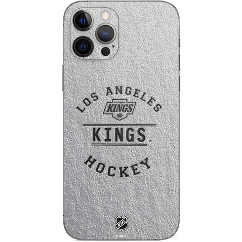 NHL Los Angeles Kings Black Text iPhone 12 Pro Skin