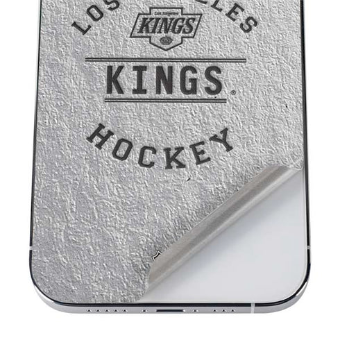 NHL Los Angeles Kings Black Text iPhone 12 Pro Skin