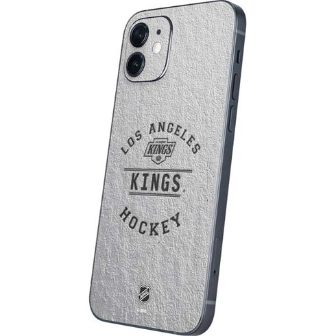 NHL Los Angeles Kings Black Text iPhone 12 Skin