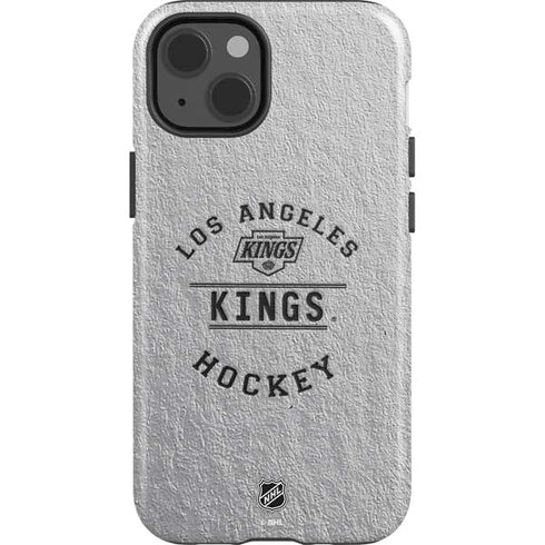 NHL Los Angeles Kings Black Text iPhone 13 Impact Case