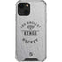 NHL Los Angeles Kings Black Text iPhone 13 Mini Clear Case