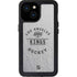 NHL Los Angeles Kings Black Text iPhone 13 Mini Waterproof Case