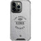 NHL Los Angeles Kings Black Text iPhone 13 Pro Clear Case