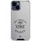 NHL Los Angeles Kings Black Text iPhone 14 Plus Clear Case