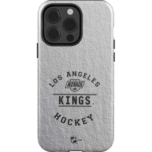 NHL Los Angeles Kings Black Text iPhone 14 Pro Impact Case
