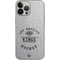 NHL Los Angeles Kings Black Text iPhone 14 Pro Max Skin