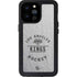NHL Los Angeles Kings Black Text iPhone 14 Pro Max Waterproof Case