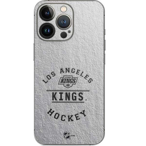 NHL Los Angeles Kings Black Text iPhone 14 Pro Skin