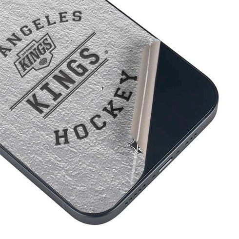 NHL Los Angeles Kings Black Text iPhone Skins
