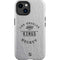 NHL Los Angeles Kings Black Text iPhone 15 Impact Case