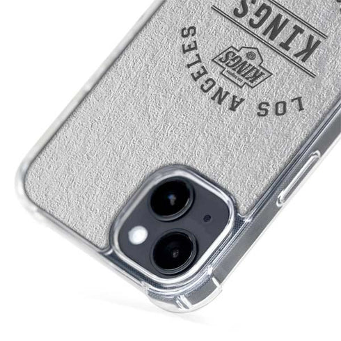NHL Los Angeles Kings Black Text iPhone 15 MagSafe Case