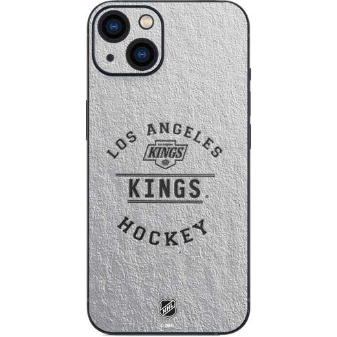 NHL Los Angeles Kings Black Text iPhone 15 Plus Skin