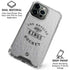 NHL Los Angeles Kings Black Text iPhone 15 Pro Max Clear Case