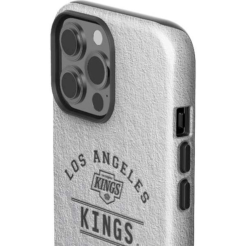 NHL Los Angeles Kings Black Text iPhone 15 Pro Max Impact Case