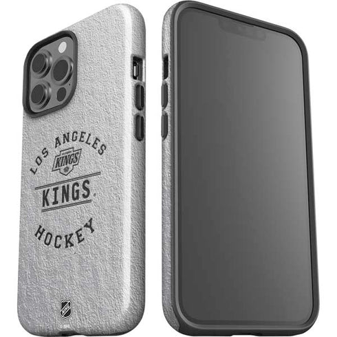 NHL Los Angeles Kings Black Text iPhone 15 Pro Max Impact Case